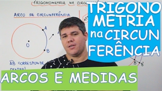 ARCOS MEDIDAS E COMPRIMENTO  GRAU E RADIANO AULA 124 [upl. by Kimbell]