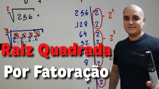 Raiz Quadrada por Fatoração [upl. by Airdnaz]