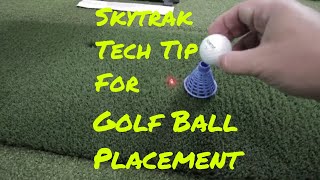 Skytrak Tech Tip  Golf Ball Placement [upl. by Pascal885]