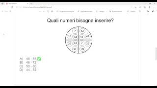 Quiz di logica per la prova oggettivo attitudinale [upl. by Goldina404]