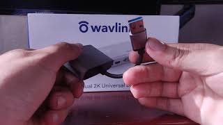 conectar varios monitores a un pc  Adaptador usb 30 a hdmi docking station Wavlink [upl. by Correy550]