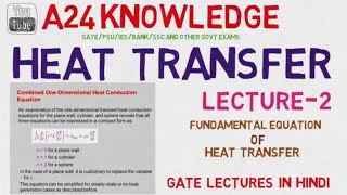 FUNDAMENTAL EQUATION IN CARTESIAN CYLINDRICAL AND SPHERICAL COORDINATES  GATE LECTURES IN HINDI [upl. by Anna]