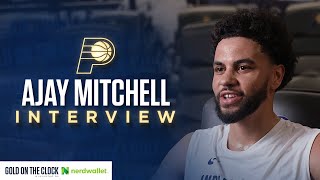 Indiana Pacers PreDraft Workouts Ajay Mitchell 1on1 Interview June 12 2024 [upl. by Arymahs]