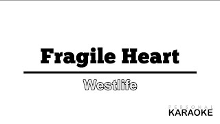 Westlife  Fragile Heart Personal Karaoke [upl. by Mill918]