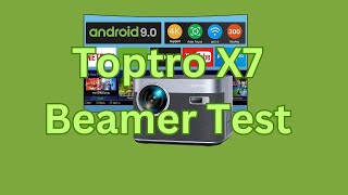 Toptro X7 Beamer Test [upl. by Gladstone]