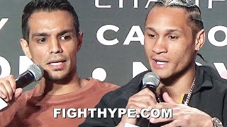 JOSE ZEPEDA VS REGIS PROGRAIS FINAL PRESS CONFERENCE amp ROWDY FACE OFF  FEATURING VARGAS DYNASTY [upl. by Zipah]