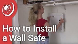 How to Install a Wall Safe  Safe amp Vault Store [upl. by Retla]