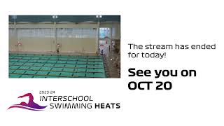 Interschool Swimming Competition Heats 20232024 [upl. by Orihakat]