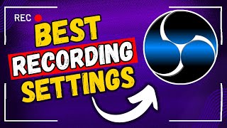 Best OBS Settings for Recording 2024 [upl. by Ahsotal785]