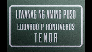 Liwanag Ng Aming Puso  TENOR [upl. by Mccutcheon]