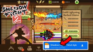 Shadow Fight 2 SF2 New Gold Lightning Barbed Glaive Power [upl. by Danette]