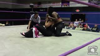 Pinfall Wrestling FULL MATCH PWA Womens Championship  Raven Black c vs KHAOS [upl. by Eenahs788]