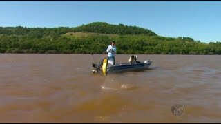 TERRA DA GENTE YACUMÃ PESCA DOURADO RIO URUGUAI [upl. by Ynots591]