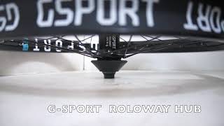 GSPORTのROLOWAYハブの音 quotFLOURISH BMXquot [upl. by Pironi]