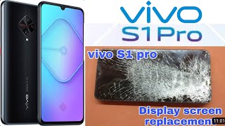 Vivo s1 pro display replacement  how to change vivo S1 pro display new vivo repair [upl. by Chappie]