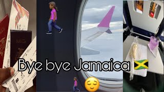 Bye bye Jamaica 🇯🇲 am out🫂🚶🏾‍♀️🖤support wickedness famlife love shortvideo vlog [upl. by Nirtak]