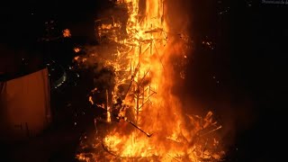 Traditional statue burning ends Valencias Las Fallas with a bang  AFP [upl. by Einahpet]