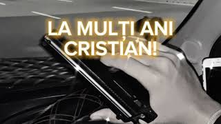 LA MULTI ANI CRISTIAN Cintec de felicitare personalizat nufilmamd [upl. by Chaiken987]