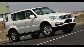 2012 SsangYong Rexton W in India walkaround [upl. by Frymire]