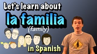 Learn Spanish  Family Members beginner [upl. by Golliner841]