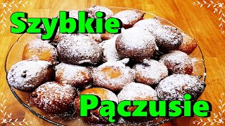 Jak Zrobić Szybkie Pączki 🍩  👌Gotuj z Anią 👌 [upl. by Anaibib]