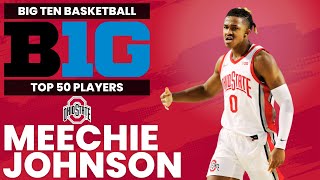 Big Ten Top 50 Player Rankings  Meechie Johnson Ohio State [upl. by Kassia]