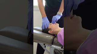 Deviated Nasal Septum Adjustment Helped Breathing chiropractic shorts DrRahim [upl. by Pearce705]