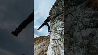 Gantrisch Klettersteig 🇨🇭😍🙌🏼 swiss viaferrata JoelEggimann [upl. by Chap]