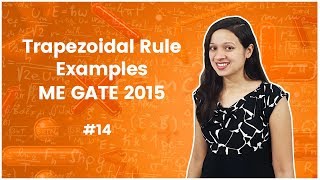 12Trapezoidal Rule Examples Asked in ME GATE 2015  Numerical Methods [upl. by Flower]