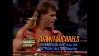 IC Title Shawn Michaels vs Skinner Prime Time Jan 4th 1993 [upl. by Ym]