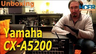 HCFR Yamaha CXA5200 unboxing [upl. by Annmarie]