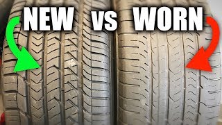 New Tires vs Worn Tires  What Performs Best [upl. by Marduk]