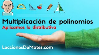 Multiplicación de polinomios ✅ ¡¡paso a paso [upl. by Zzahc]