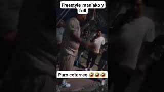 Maniako Ft Full Improvisando en el barrio 2024 viral maniako alzada tiktok [upl. by Avilla773]