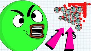 Agario Intense Solo VS Team Unstoppable Boss Mode Agario Mobile Gameplay [upl. by Olinde124]