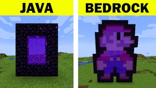 Testing 50 Java vs Bedrock Myths in Minecraft [upl. by Devonne]