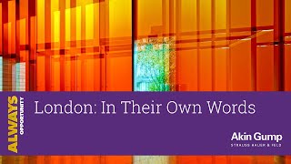 London In Their Own Words – Summer Vacation Scheme [upl. by Ainud]