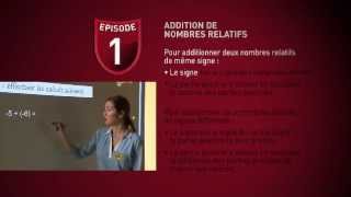 Maths 4eme 1  addition soustraction et multiplication de nombres relatifs [upl. by Ardnasyl]