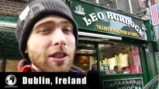 Leo Burdock Fish and Chips  Dublin Ireland [upl. by Gefen]