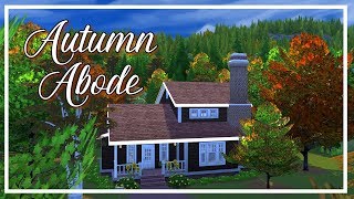 Autumn Abode  The Sims 4 Speed Build [upl. by Ardnael]