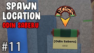 ODIN SABERU BOSS MISSION SPAWN LOCATION Shindo Life Roblox Boss Mission Location Codes Drop [upl. by Ardnekan]