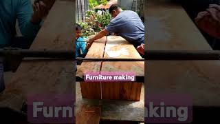 HOW TO MAKE TABLE subscribers FURNITURES SHORTS CARPENTRY [upl. by Josephine]