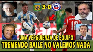 REACCIONO A PRENSA CHILENA DESTROZADOS¡¡ ARGENTINA HIZO LO QUE QUIZO CON CHILE VERGUENZA [upl. by Miner]