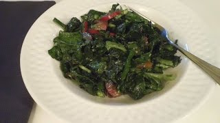 Raw Massaged Kale Salad with Sea Veggies [upl. by Akcirret]