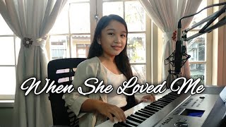 When She Loved Me  Toy Story  cover by Zaneta Nandaryca [upl. by Akemyt]