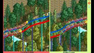 My Roller Coaster Tycoon 2 Six Flags Over Texas 720p HD [upl. by Aicilas]