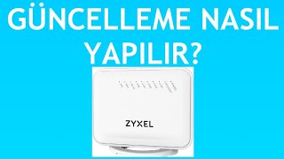 Zyxel Modem Güncelleme Nasıl Yapılır [upl. by Lowrie]