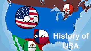 Countryballs  History of USA full [upl. by Leitman]