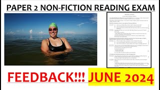 FEEDBACK June 2024 EDUQAS paper 2 reading exam [upl. by Kelsey]