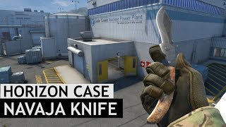 Navaja Knife Animations  Horizon Case Update  CSGO [upl. by Paulina779]